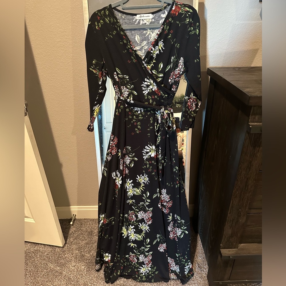 Floral maxi dress